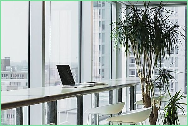 Office worker at desk